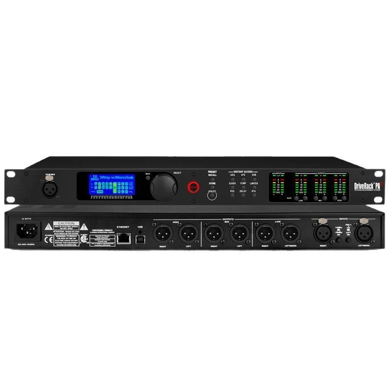 Audio Music Software - PA2 드라이버랙 디지털 오디오 프로세서 2