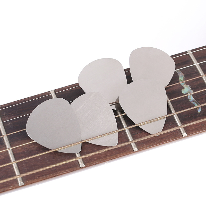 Electric Guitar Pick Pack - 밝고 생생한 사운드를 위한 10개들이 스테인리스