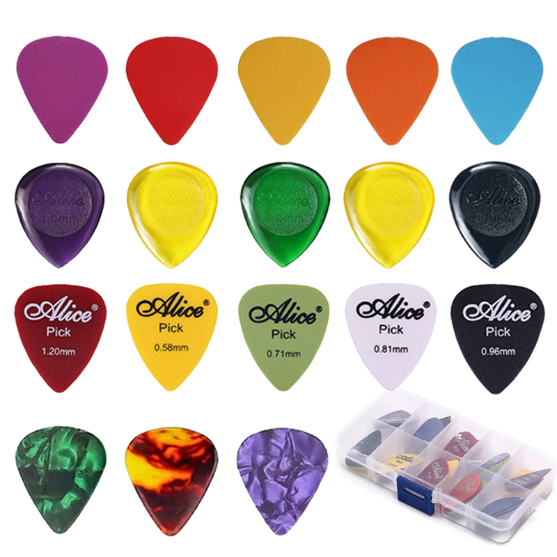Electric Guitar Pick Pack - 30개 기타 픽 세트 – 셀룰로이드