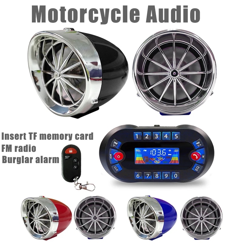 Audio Music Play - MT730 오토바이 블루투스 스피커 증폭기 출력