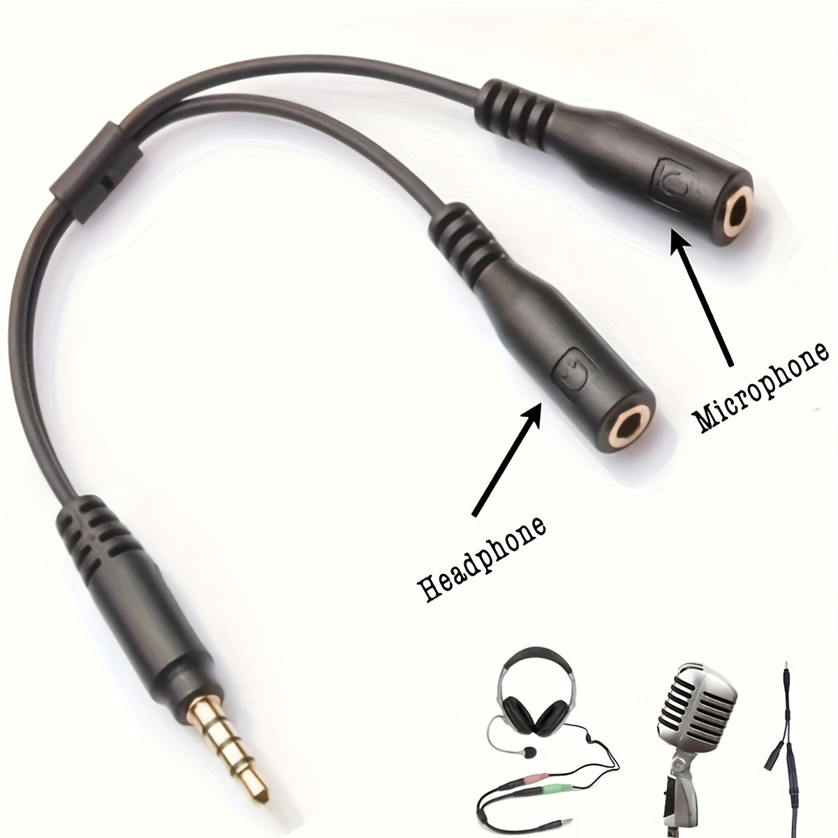 Audio Music Play - 3.5mm 스테레오 오디오 1남성 - 2여성
