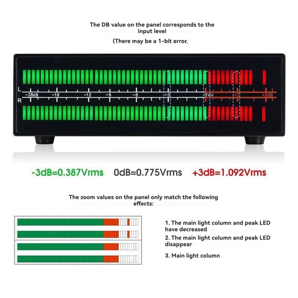 Audio Music Visualizer Free - A40I VU56-PRO 듀얼 채널 음악 스펙트럼