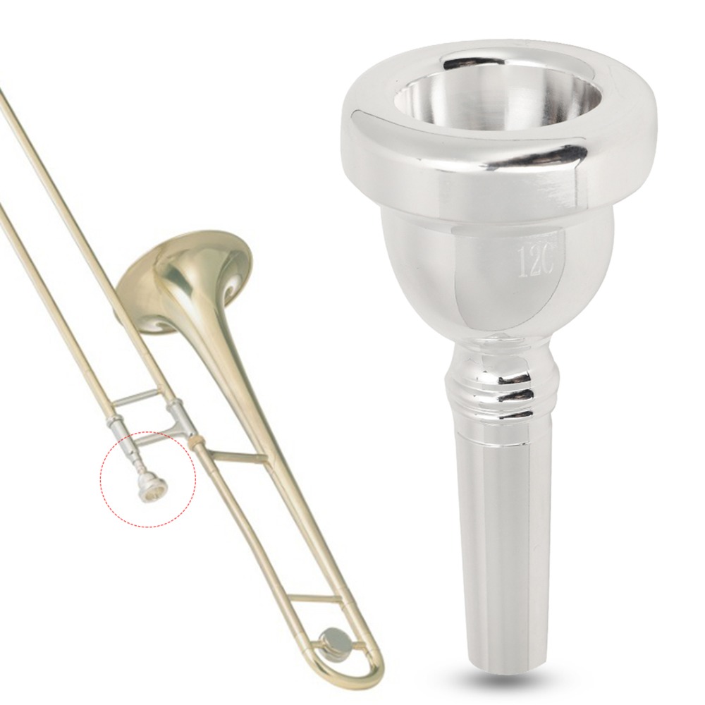 Trombone Mouthpiece - 실버 트롬본 마우스피스 ​ ​ 브라스