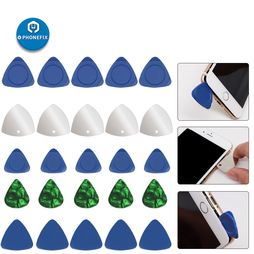 Electric Guitar Pick Pack - 10 개/대 삼각형 Pry 오프닝 도구