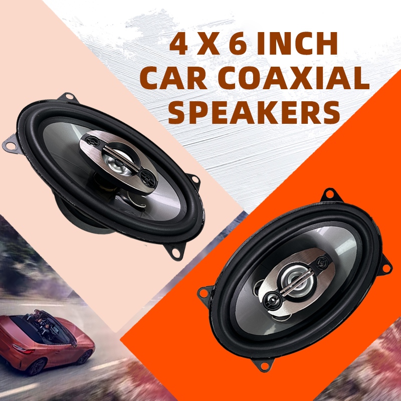 Audio Universal Music - 4*6인치 자동차 스피커 450W 유니버설 하이파이