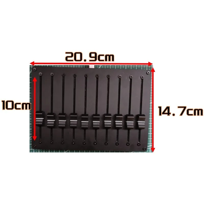 Audio Music Software - MIDI 컨트롤러 USB 인터페이스 10방향 페이더