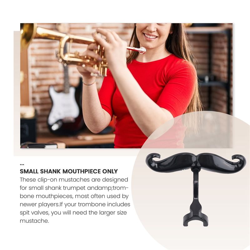A69P-클립온 트럼펫 및 트롬본용 수염 보호대 - 보 - Trombone Mouthpiece 리뷰 및 가격