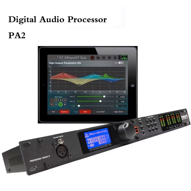PA2 드라이버랙 디지털 오디오 프로세서 2 입력 6  - Audio Music Software 리뷰 및 가격