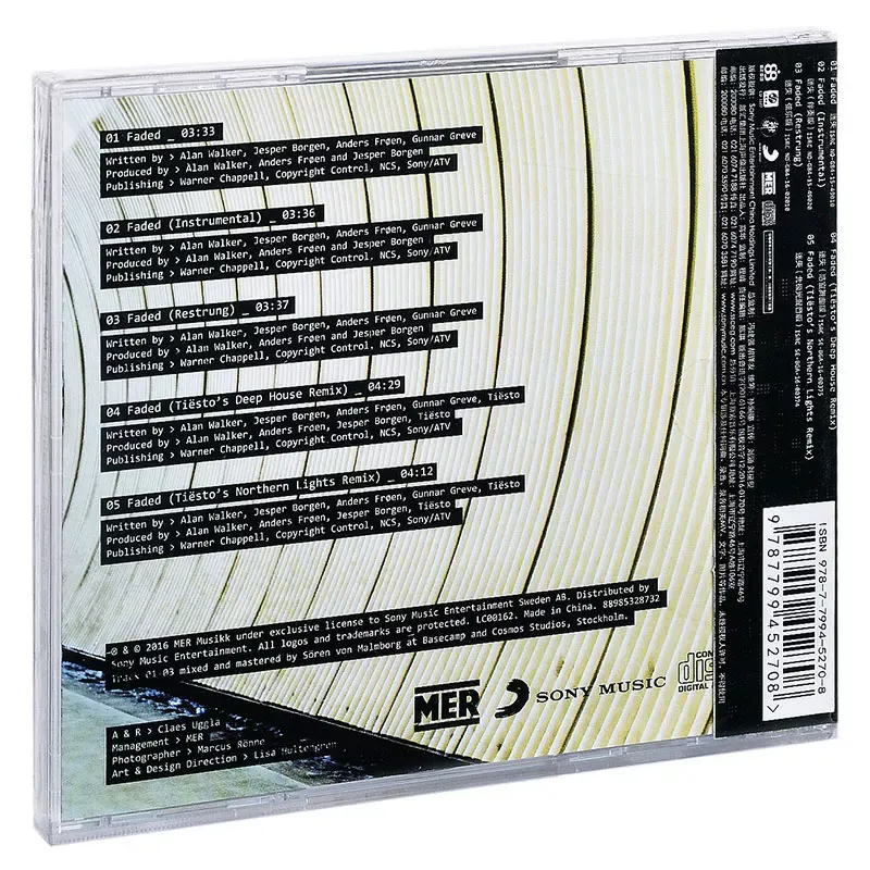 앨런 워커의 Lost CD 앨범 유럽 및 미국 팝 전자 - Audio And Music 리뷰 및 가격