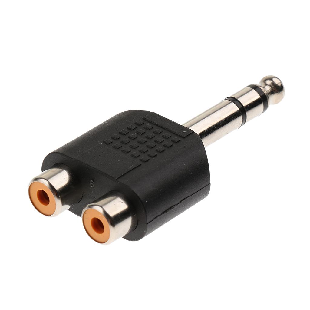 오디오 분배기 6.5mm-듀얼 RCA 케이블 스피커 증 - Audio Music Production 리뷰 및 가격