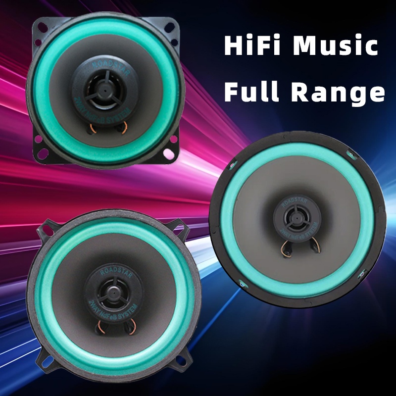 1PC 4/5/6 인치 자동차 스피커 100W/160W - Audio Universal Music 리뷰 및 가격