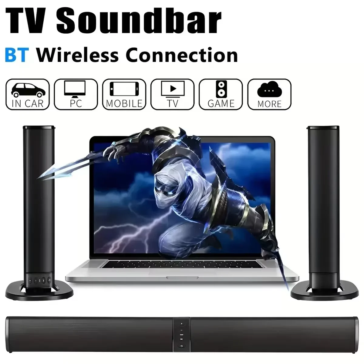 BS-36 슈퍼 파워 사운드 블래스터 무선 블루투스 스 - Audio Music Visualizer Free 리뷰 및 가격