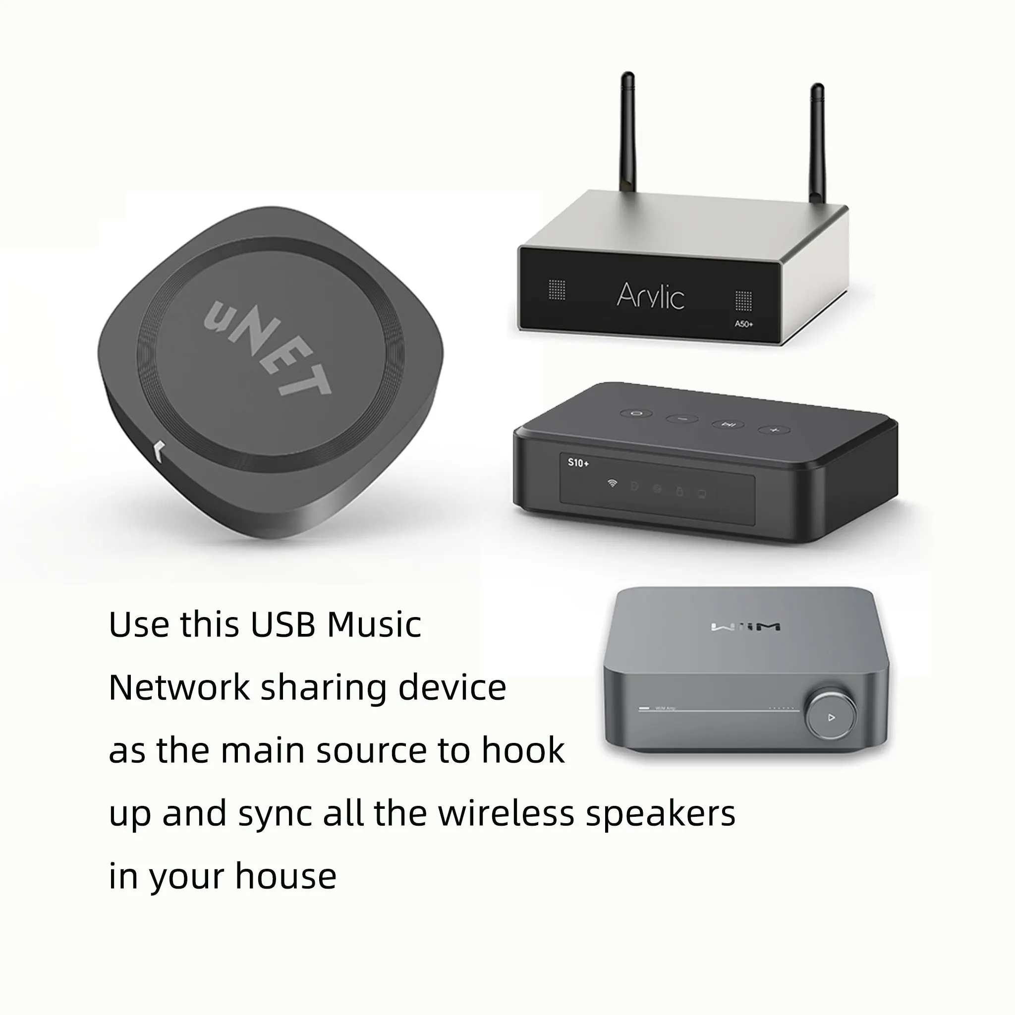 오디오캐스트 uNET - USB 음악 네트워크 공유 장 - Audio Music Network 리뷰 및 가격
