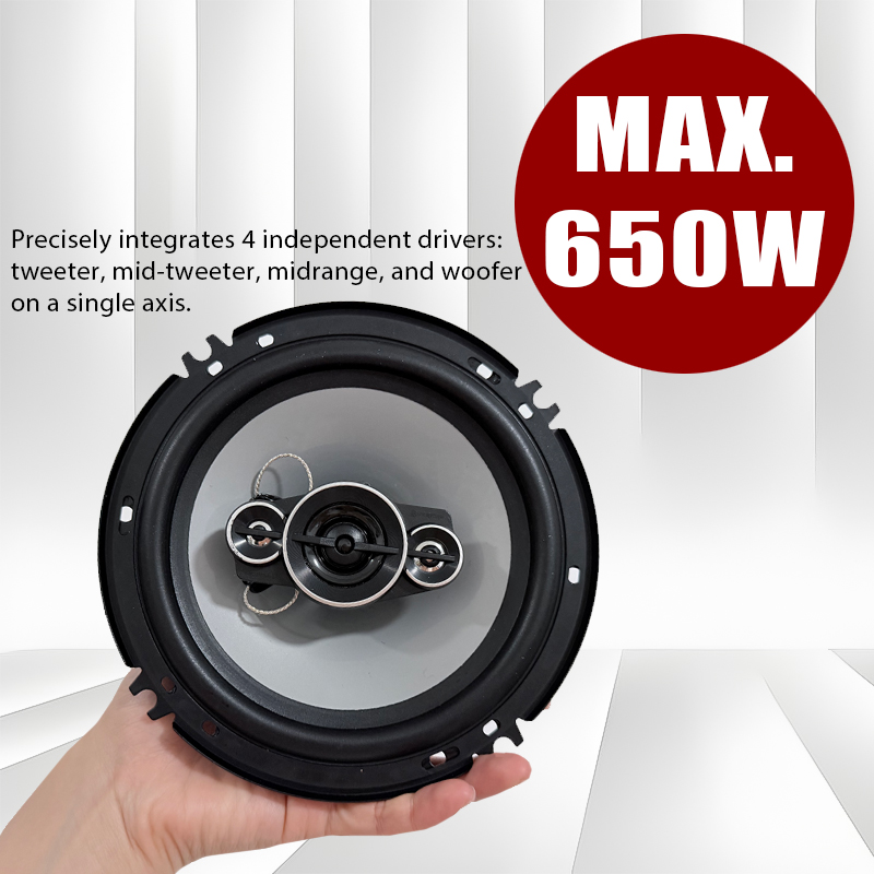 2개입 6인치 하이파이 동축 서브우퍼 스피커 650W  - Audio Universal Music 리뷰 및 가격