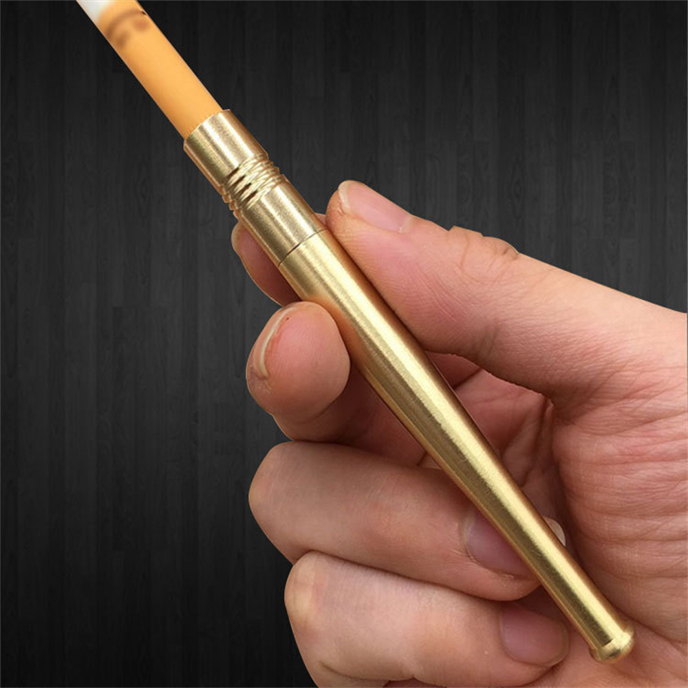 레트로 황동 담배 필터 홀더 3 목적 순환 물 담뱃대  - Trombone Mouthpiece 리뷰 및 가격