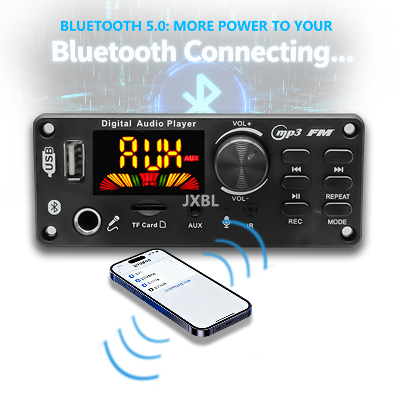 80W 블루투스 5.0 MP3 디코더 보드 2x40W  - Audio Music Play 리뷰 및 가격