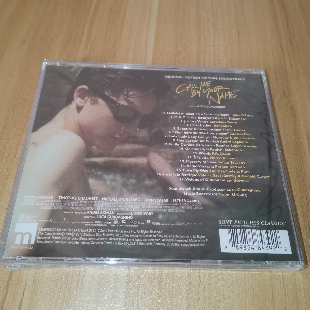 내 이름으로 불러라 사운드트랙 CD 클래식 레트로 소프 - Audio Music By 리뷰 및 가격