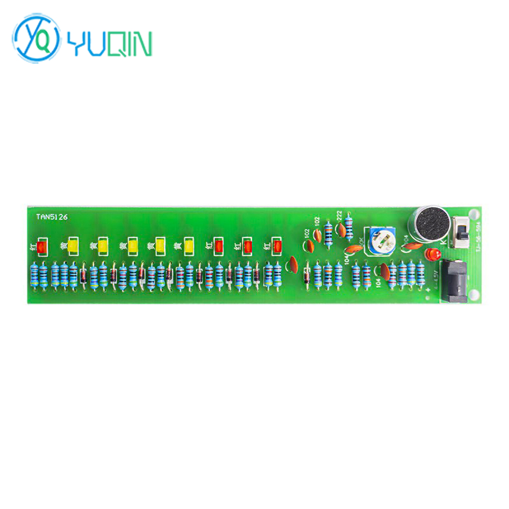 9단계 오디오 LED 음성 제어 발광 기둥 키트는 음악 - Audio Music Production 리뷰 및 가격
