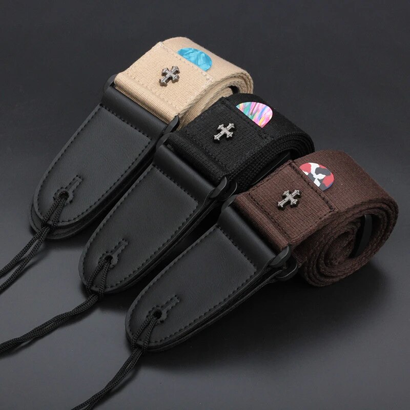 일렉트릭 기타 스트랩 어쿠스틱 포크 기타 라 벨트 스트 - Electric Guitar Pick Pack 리뷰 및 가격