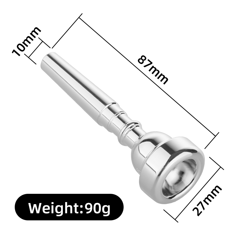 B-플랫 트럼펫 악기 유니버설 5C7C 마우스피스 노동 - Trombone Mouthpiece 리뷰 및 가격