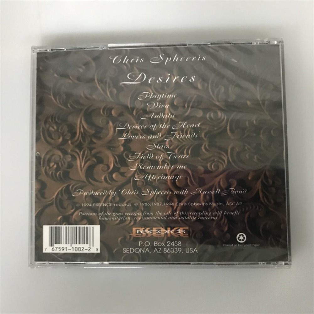 CD 'Desires' 크리스 스피어리스 음악 디스크  - Audio And Music 리뷰 및 가격
