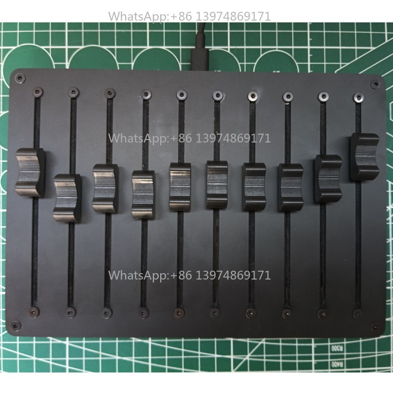 MIDI 컨트롤러 USB 인터페이스 10방향 페이더 지 - Audio Music Software 리뷰 및 가격