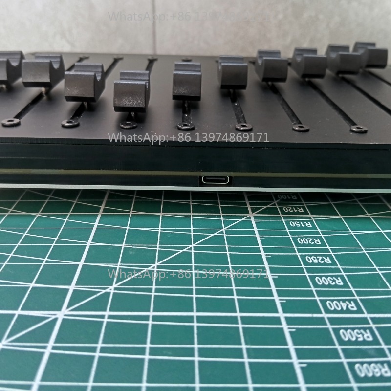 MIDI 컨트롤러 USB 인터페이스 10방향 페이더 지 - Audio Music Software 리뷰 및 가격