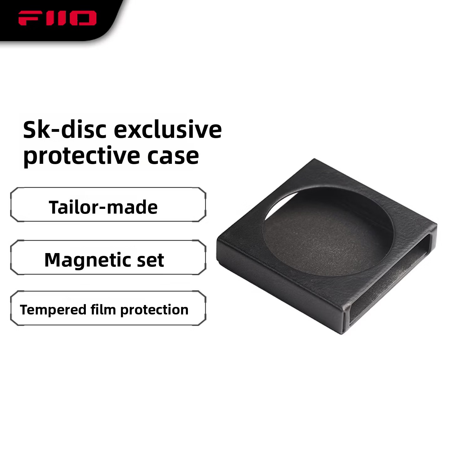 FiiO SK-DISC 자기 보호 케이스 PU 가죽 블 - Audio Music Play 리뷰 및 가격